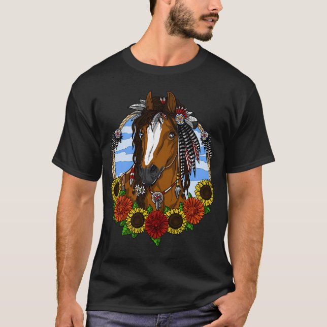 Hippihäst T Shirt (Framsida)