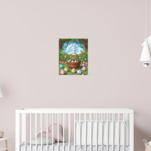 Hippity Skutt Bunny Poster