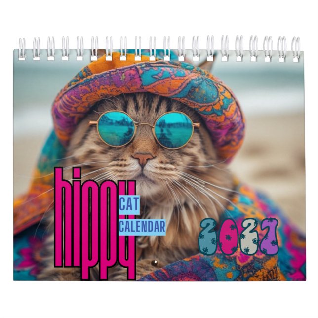 Hippkattkalender, Katt Kalender (Omslag)