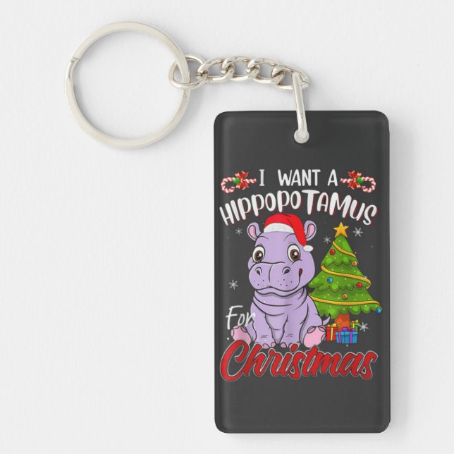  HIPPO Acrylic Keychain (Framsidan)