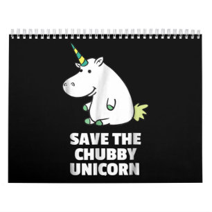 Hippo Älskare Gift  Knubbig Unicorn Hippo  Cute H Kalender