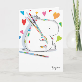 HIPPO ARTIST Kärlek Kort