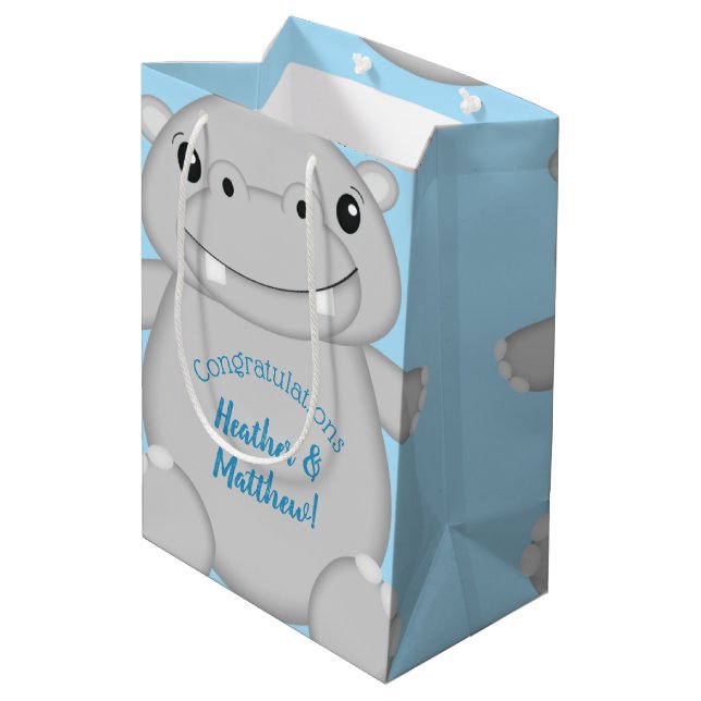 Hippo Baby Shower (Baksidan Vinklad)