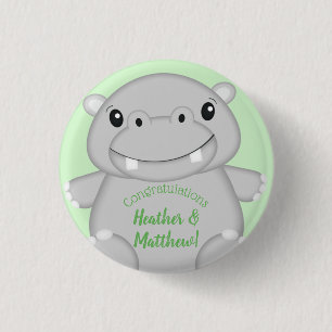 Hippo Baby Shower Knapp