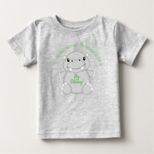 Hippo Baby Shower T Shirt