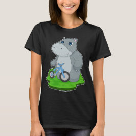 Hippo Bicycle T Shirt