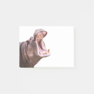 Hippo Big Mouth Post-it Block