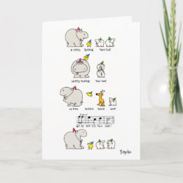 HIPPO BIRDIE KORT