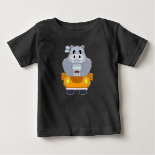 Hippo Car T Shirt
