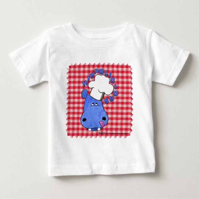 Hippo Chef Hippolicious T-shirt (Framsida)