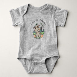 Hippo Cute Animals En bodydräkt Biet Baby T Shirt