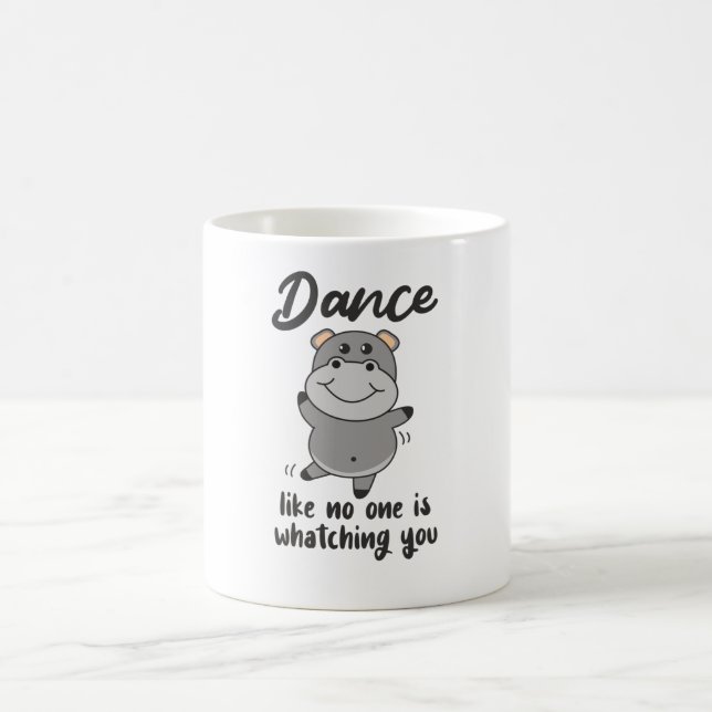 Hippo Dance som ingen vaktar dig Kaffemugg (Center)