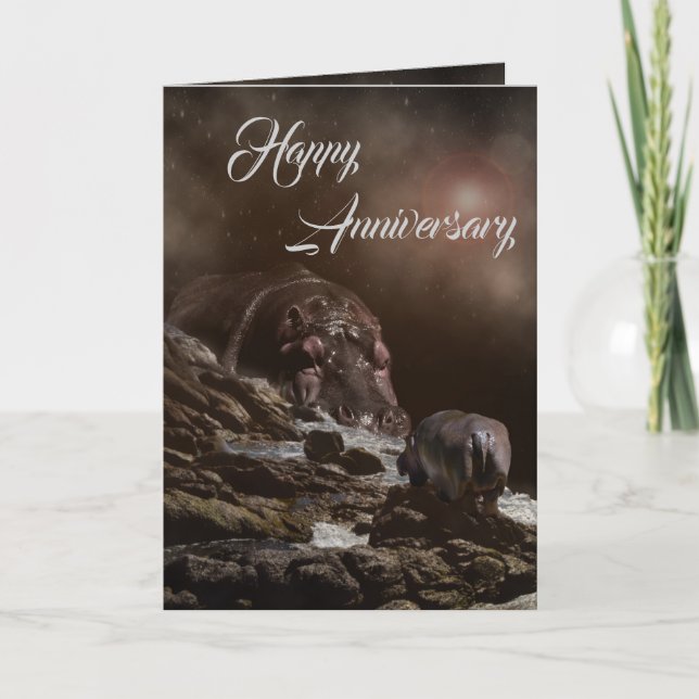 Hippo Enchanted Evening, jubileum Kort (Framsida)