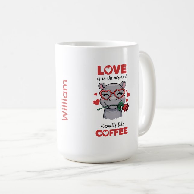 Hippo Express Your Love Mug Kaffemugg (Framsida höger)
