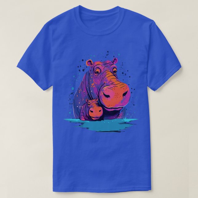 Hippo Fars dag T Shirt (Design framsida)
