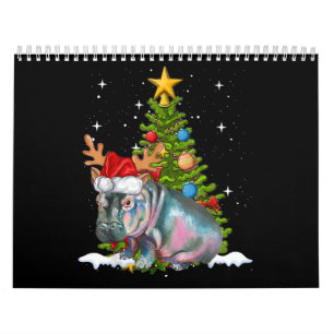 Hippo Fiona Julgran Hippopotamus Kalender