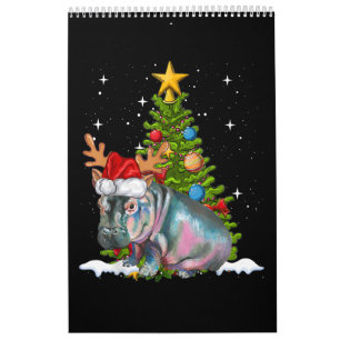 Hippo Fiona Julgran Hippopotamus Kalender