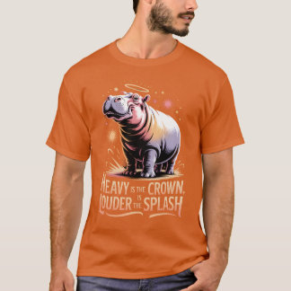 Hippo – Heavy Crown, Loud Splash T Shirt