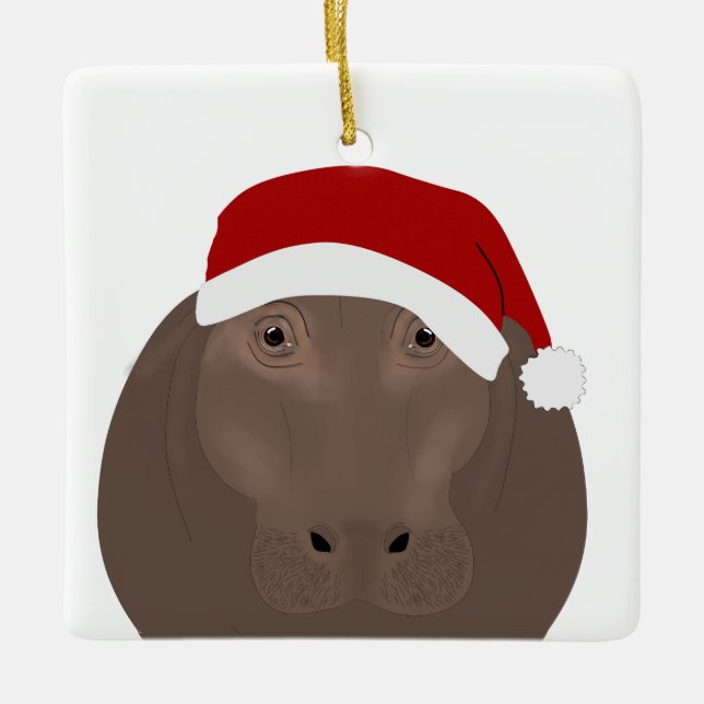 Hippo Helgdag Ornament (Framsida)