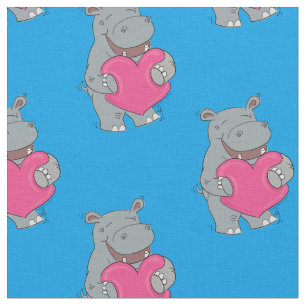 Hippo Hugs Cute Hippopotamus Tyg