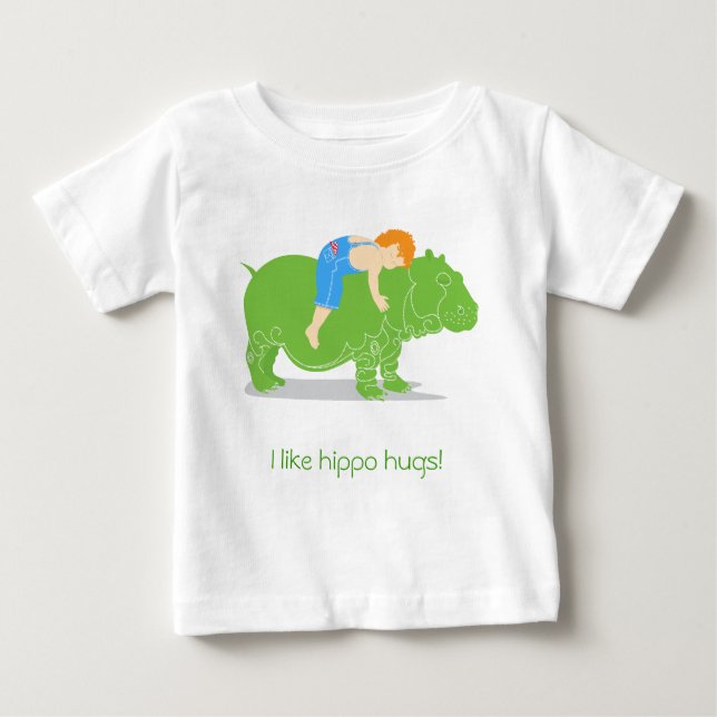 Hippo hugs t-shirt (Framsida)