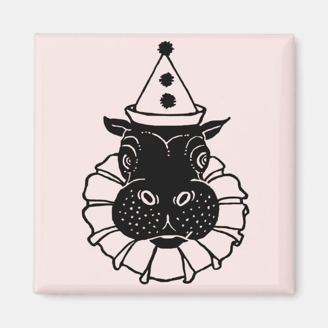 hippo i party magnet (Framsidan)