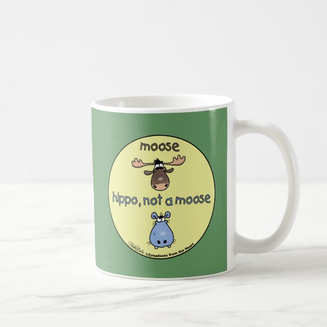 Hippo-ingen-moose! Kaffemugg (Höger)