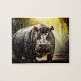 Hippo Jigszawa Puzzle - Jungle Pussel