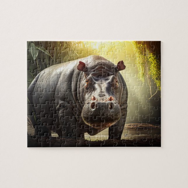 Hippo Jigszawa Puzzle - Jungle Pussel (Horisontell)