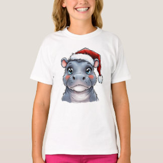 Hippo jul T-shirt