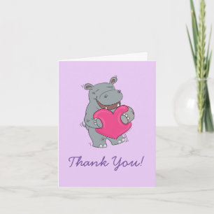 Hippo Kid Cute Tack Stationära kort