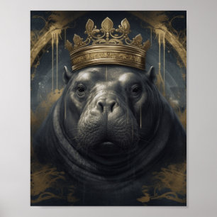 Hippo Kung Poster