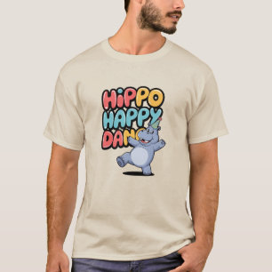 Hippo Lycklig Dance T Shirt