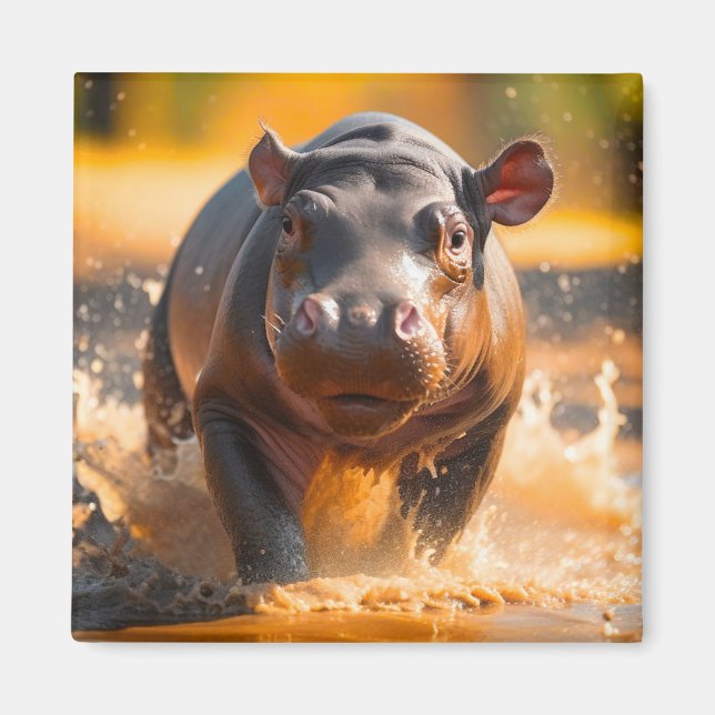 Hippo Magnet (Framsidan)