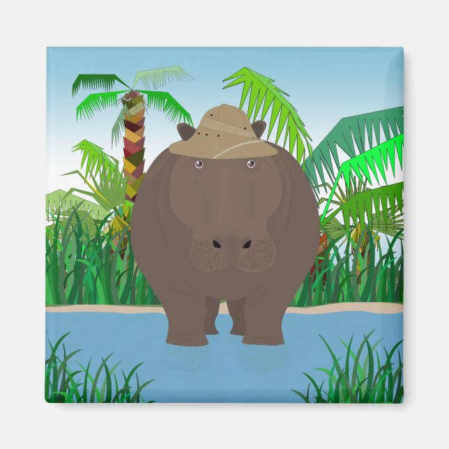 Hippo Magnet (Framsidan)