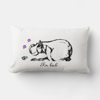 Hippo moderskap kudde