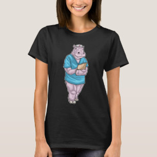 Hippo Nurse T Shirt