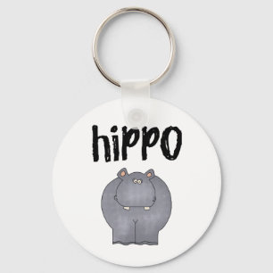 Hippo-nyckelkedjan Nyckelring