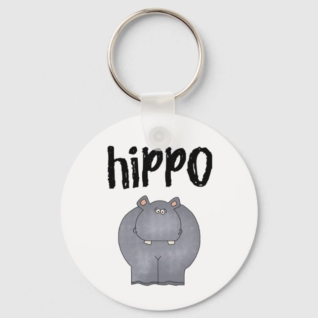Hippo-nyckelkedjan Nyckelring (Framsida)