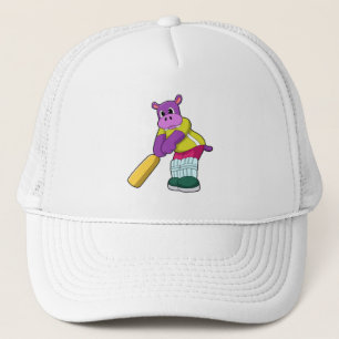 Hippo på Cricket med Cricket fladdermus Keps