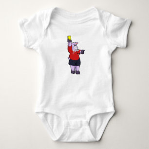 Hippo på scenen som referens t shirt