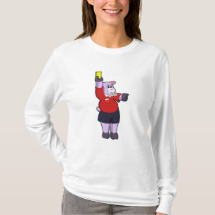 Hippo på scenen som referens t shirt