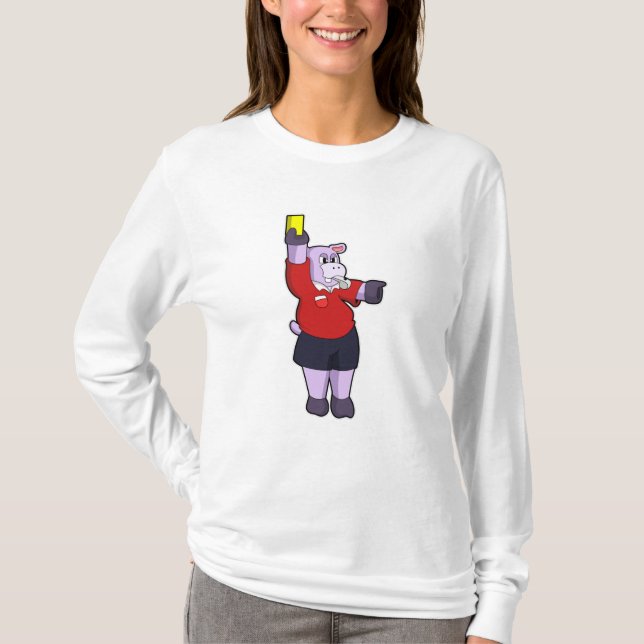 Hippo på scenen som referens t shirt (Framsida)