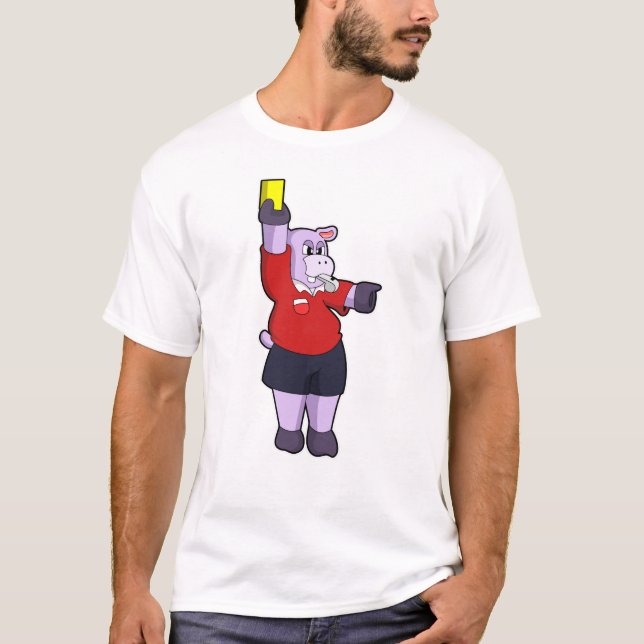 Hippo på scenen som referens t shirt (Framsida)