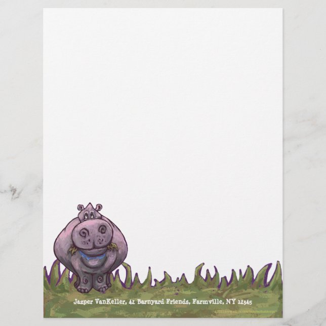 Hippo Personal Letterhead (Framsida)
