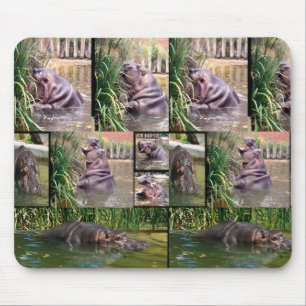 Hippo Photo Collage, Mousepad Musmatta