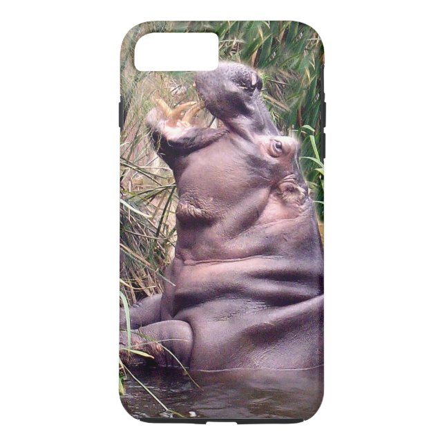 Hippo Roar Case-Mate iPhone Skal (Baksida)