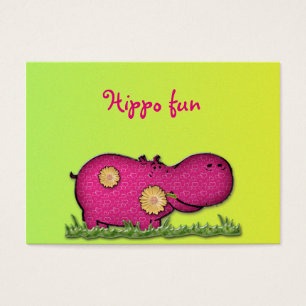 hippo-roligt visitkort