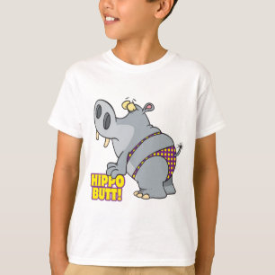 hippo rumbikini hippopotamus t shirt
