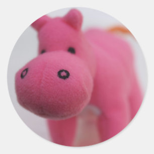 Hippo Runt Klistermärke